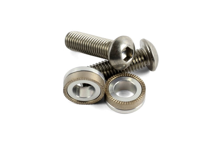 Hope M10 Stainless Steel Bolts Washers(Pair) Domed en situation