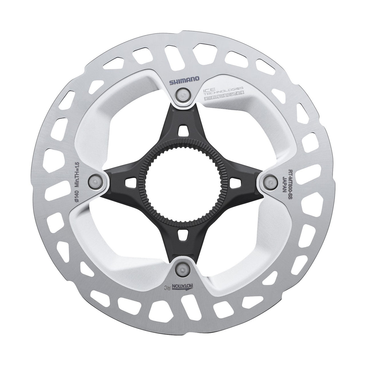 Shimano Disque de frein à disque RT-MT800 Center Lock Ice Tec FREEZA