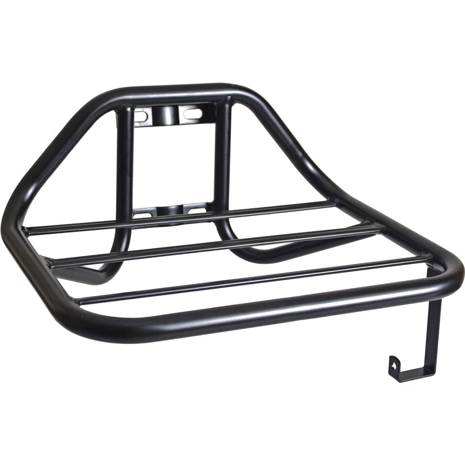 Steco Porte-bagage avant Transport tête de fourche noir en situation