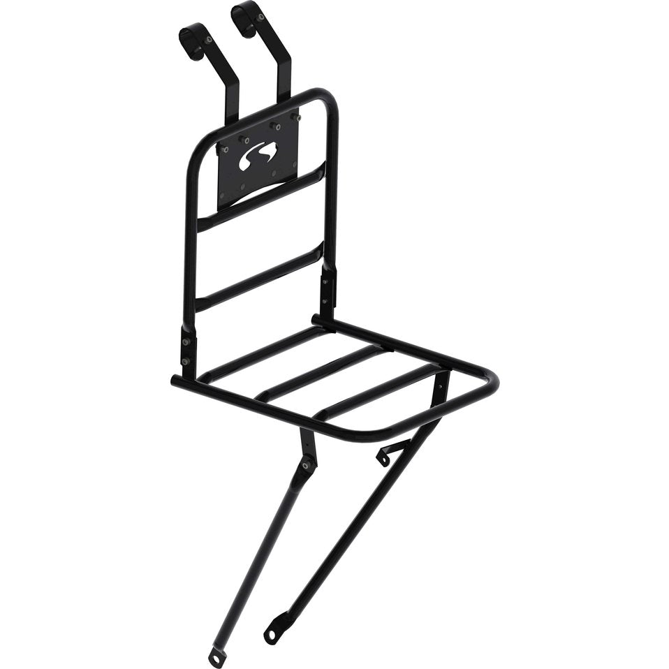 Steco Porte-bagage avant Transport Comfort noir en situation