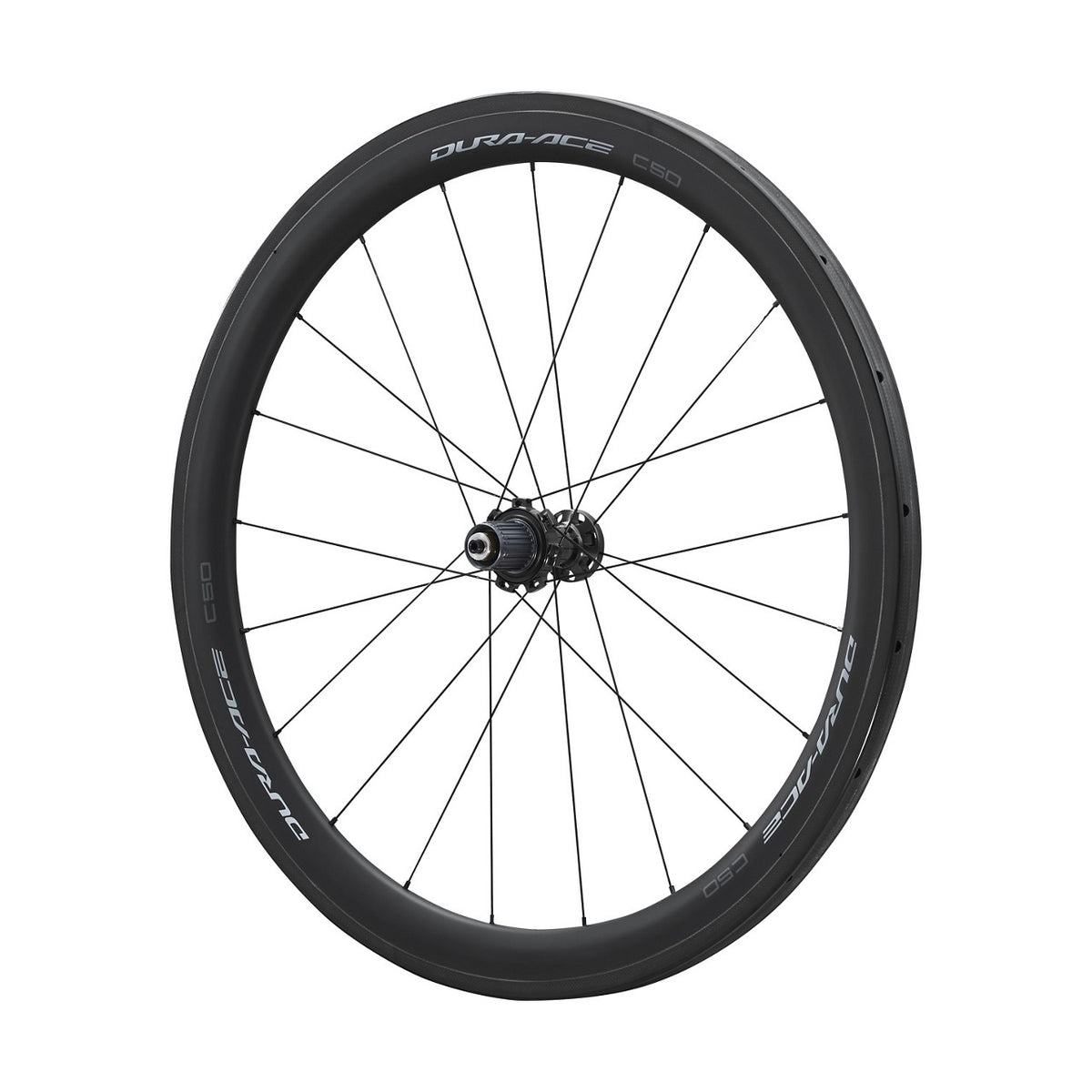 Shimano Dura-Ace Roue WH-R9200-C50-TU-R 12 vitesses Frein sur jante Arrière