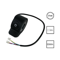 Gachette Accelerateur bouton ON/OFF + lumieres - vue 3