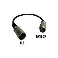 Adaptateur GX16-3 pins male vers connecteur magnetique Xiaomi Mi4 - vue 3