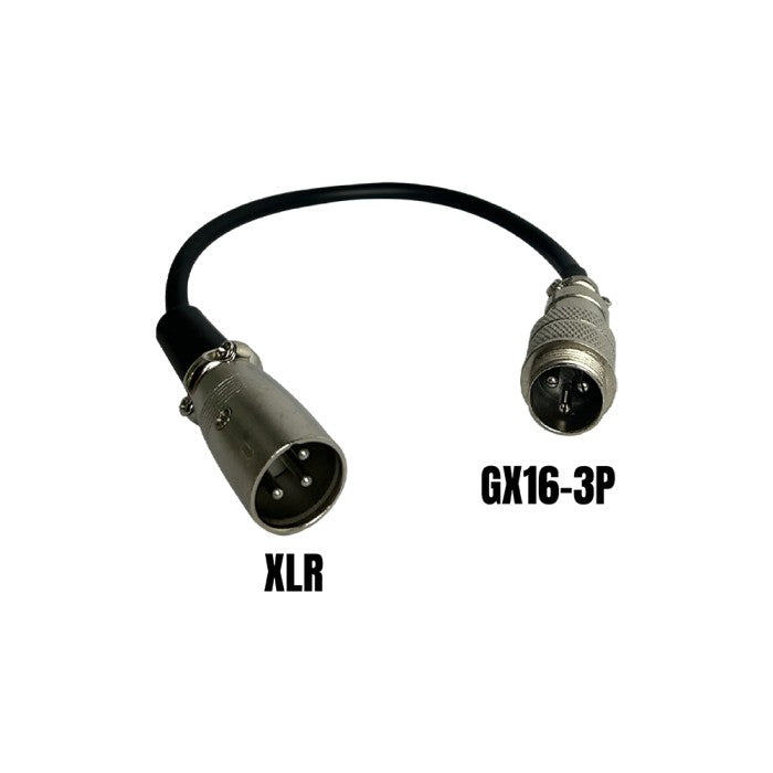 Adaptateur GX16-3 pins male vers connecteur magnetique Xiaomi Mi4 - vue 3