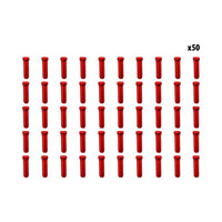 Red cable stops x50 pcs - vue 3