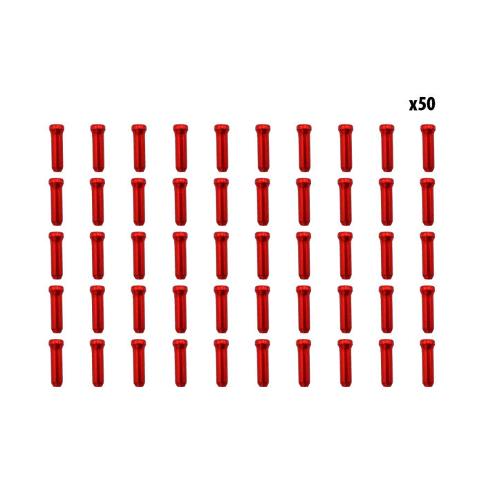 Red cable stops x50 pcs - vue 3