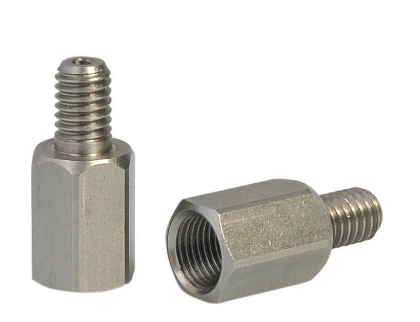 10 Hydro Connectors M6 Stainless Steel pour durite Elvedes