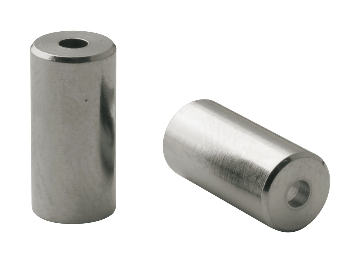 200x embout gaine Elvedes Ø5,0mm laiton CNC