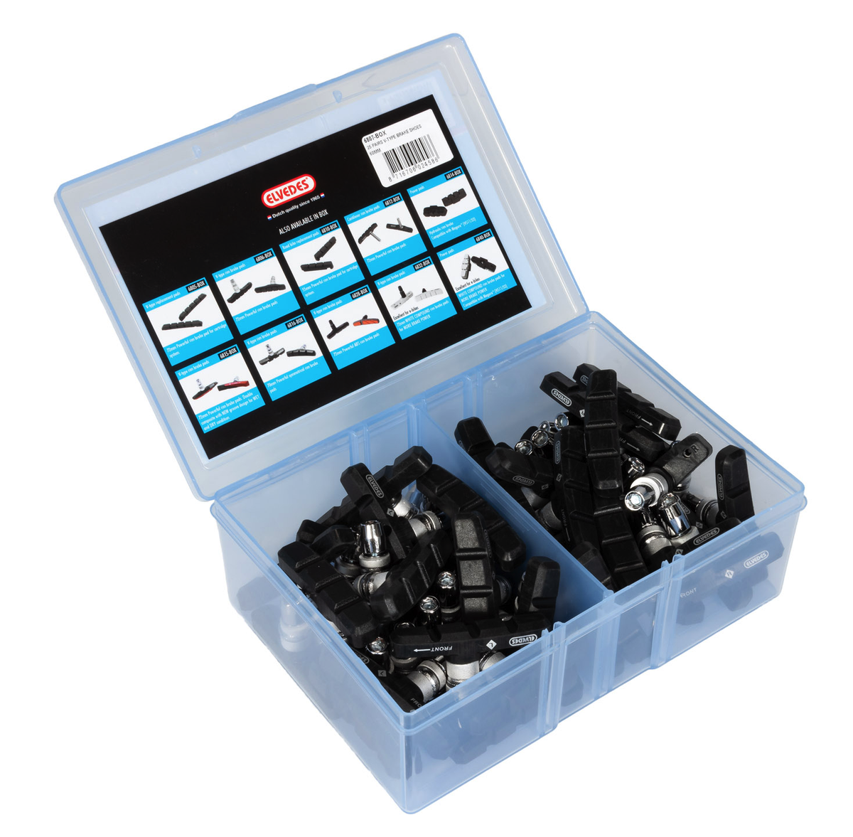 25 Paires patins de frein Elvedes V-type 60mm