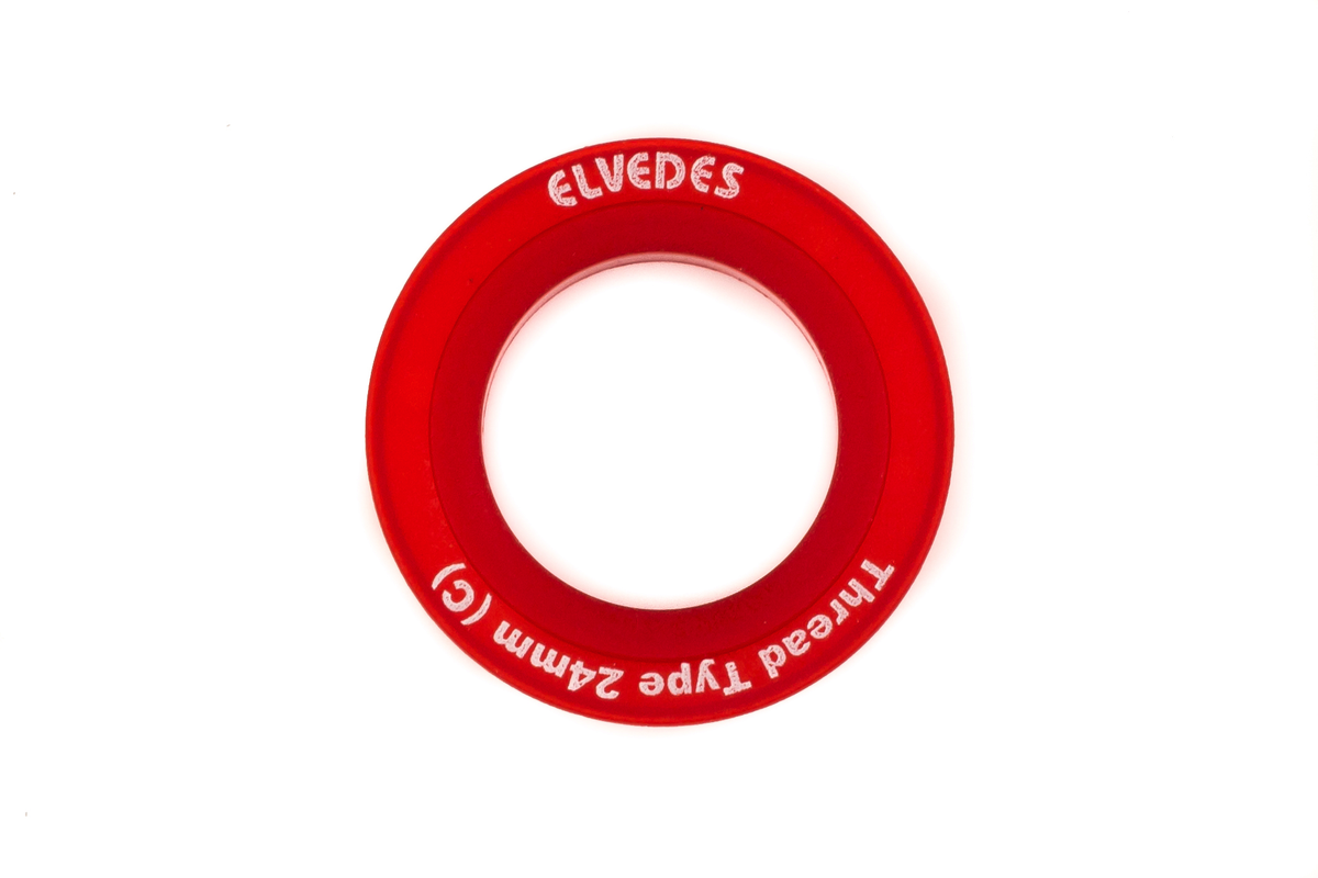 2x cache poussière alu Elvedes pour FSA