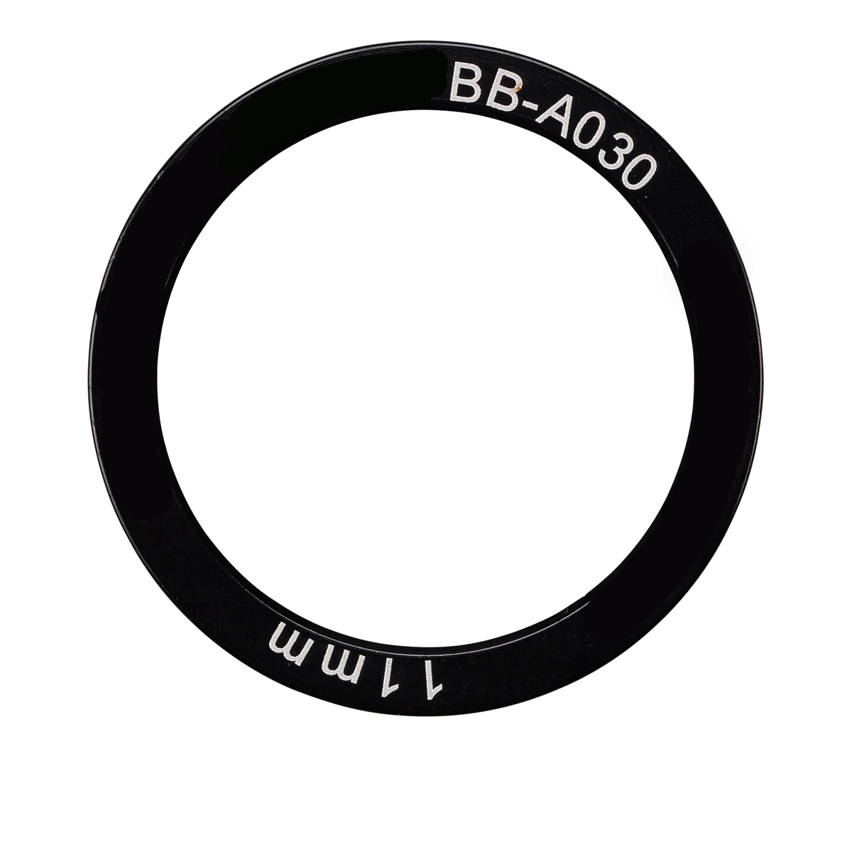 2x Spacer aluminium de boîtier de pédalier 38x30x11mm Elvedes
