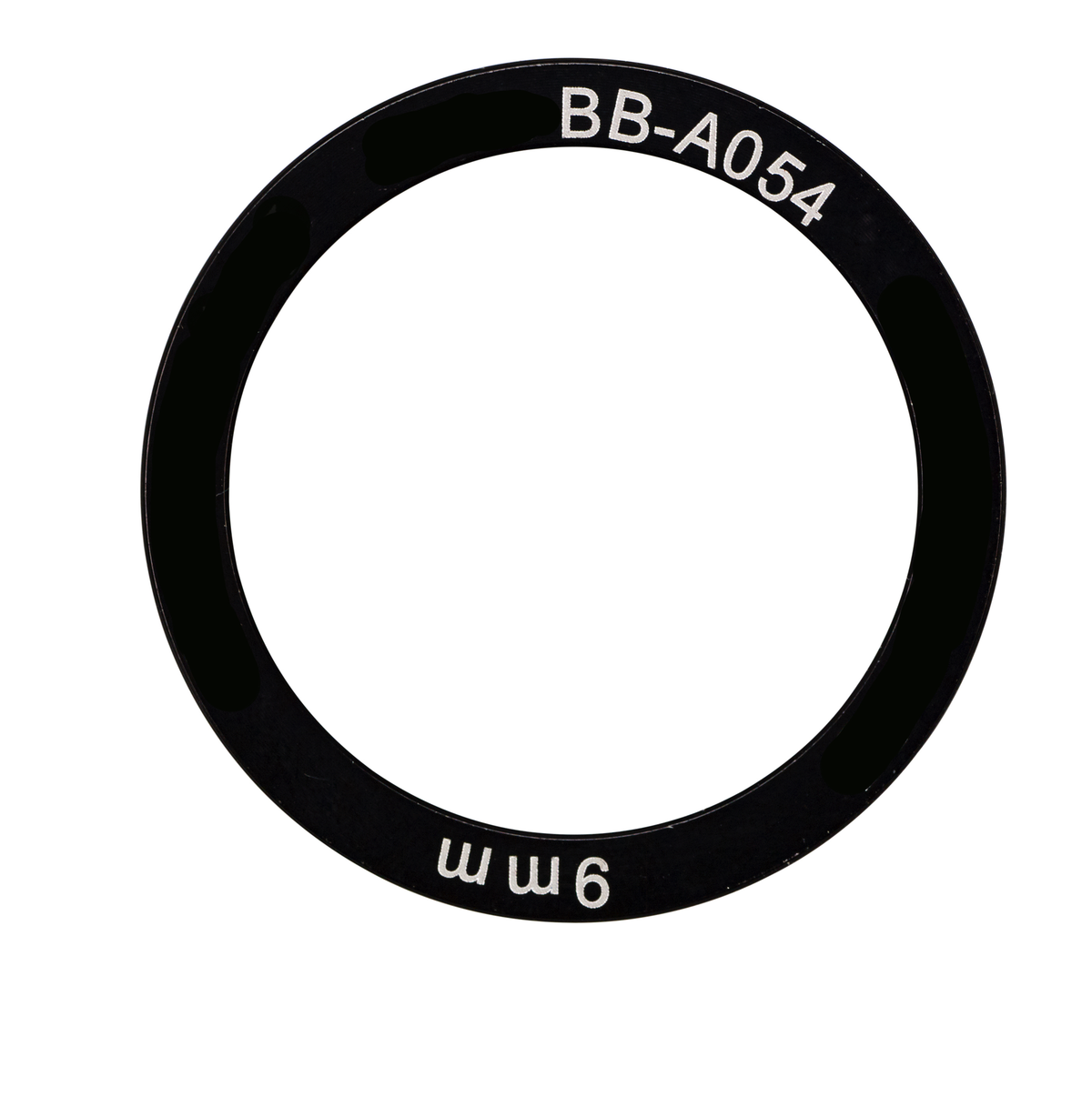 2x Spacer aluminium de boîtier de pédalier 38x30x9mm Elvedes
