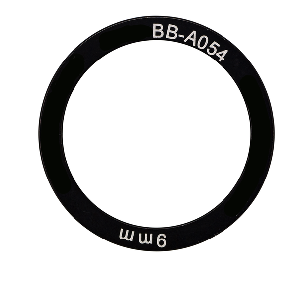 2x Spacer aluminium de boîtier de pédalier 38x30x9mm Elvedes