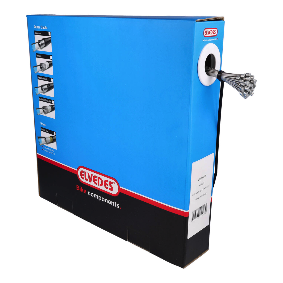 50 câbles de transmission 2250mm 31 brins Slick inox Elvedes Ø1,1mm tête N 4,5x4,5