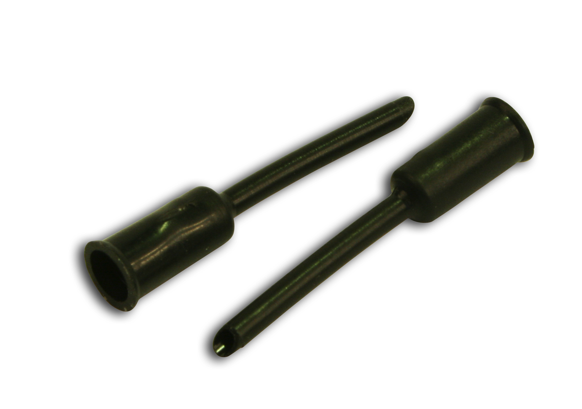 50x embout gaine Elvedes Ø5,0mm PVC Black