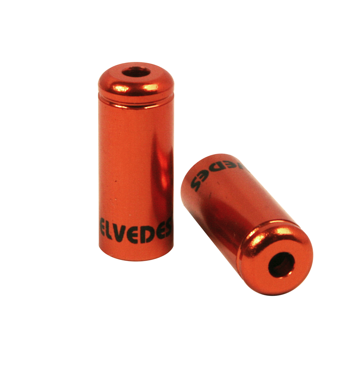 50x embout gaine étanche Elvedes Ø5,0mm aluminium