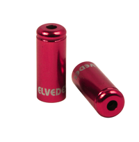 50x embout gaine étanche Elvedes Ø5,0mm aluminium