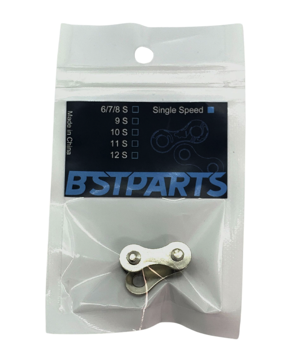 Attache rapide BST Parts SP1, Singlespeed, argent