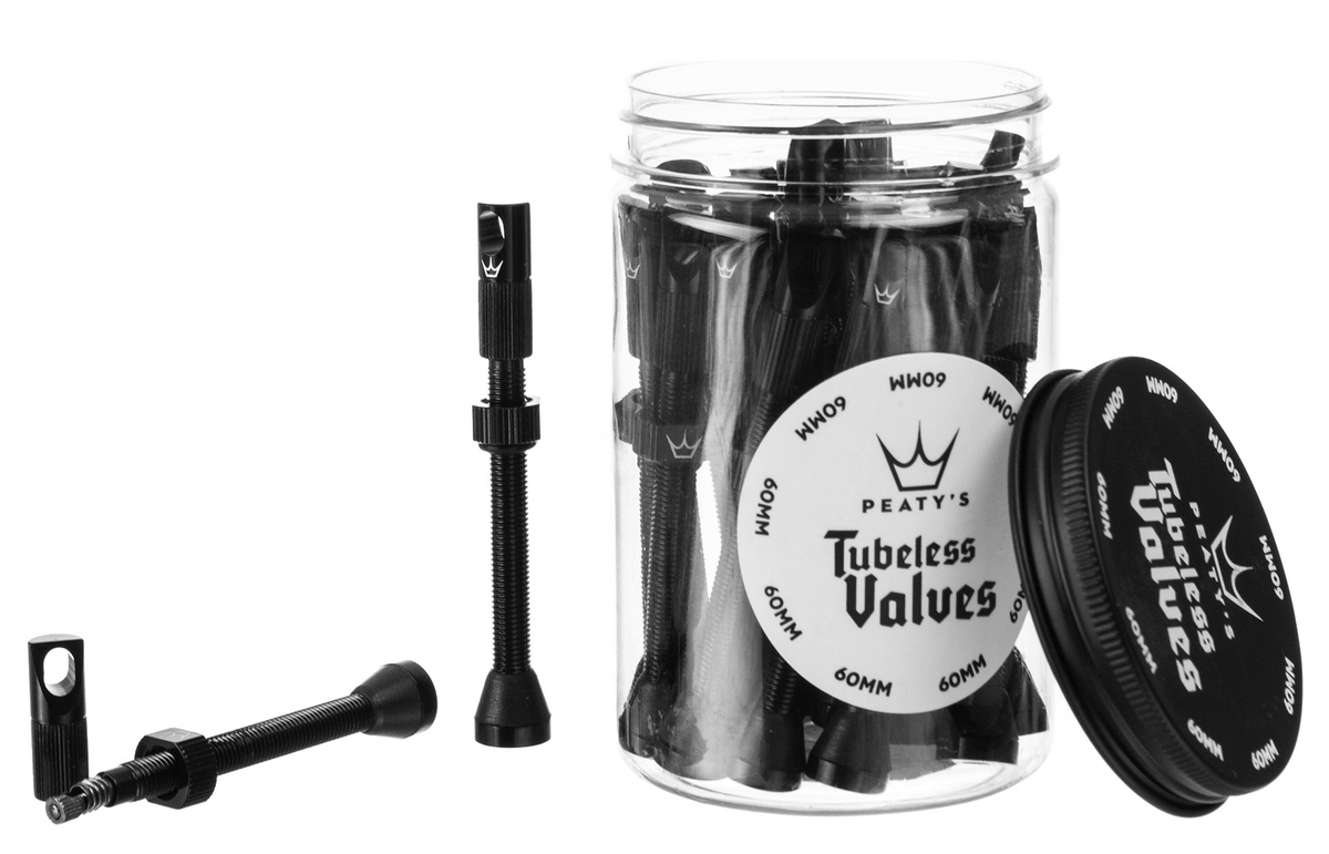 Boite atelier de 26 valves tubeless Peaty's MK2 Chris King 60mm noir