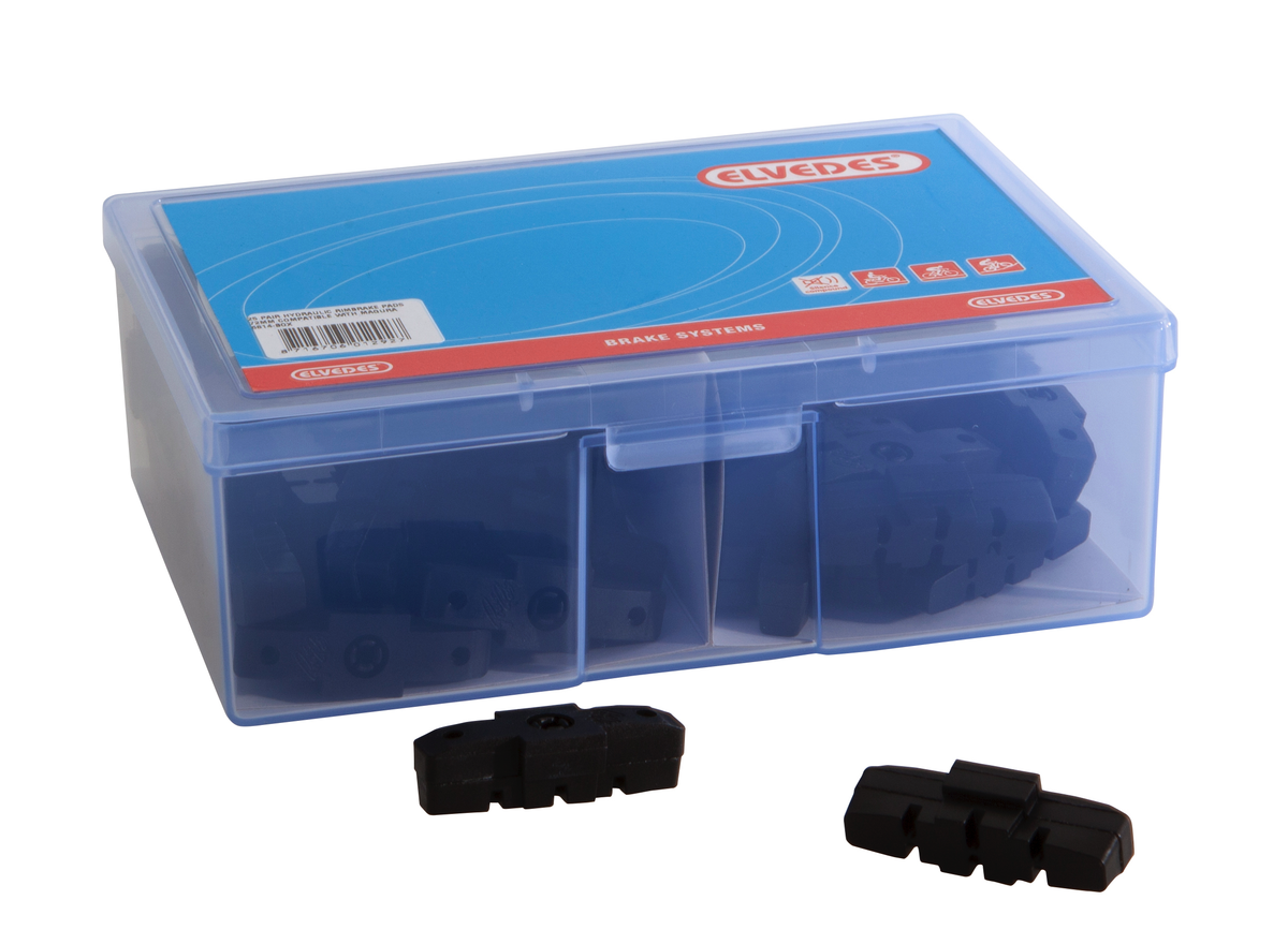 Boite de 25 paires de patins de remplacement Elvedes pour Magura HS11/HS33