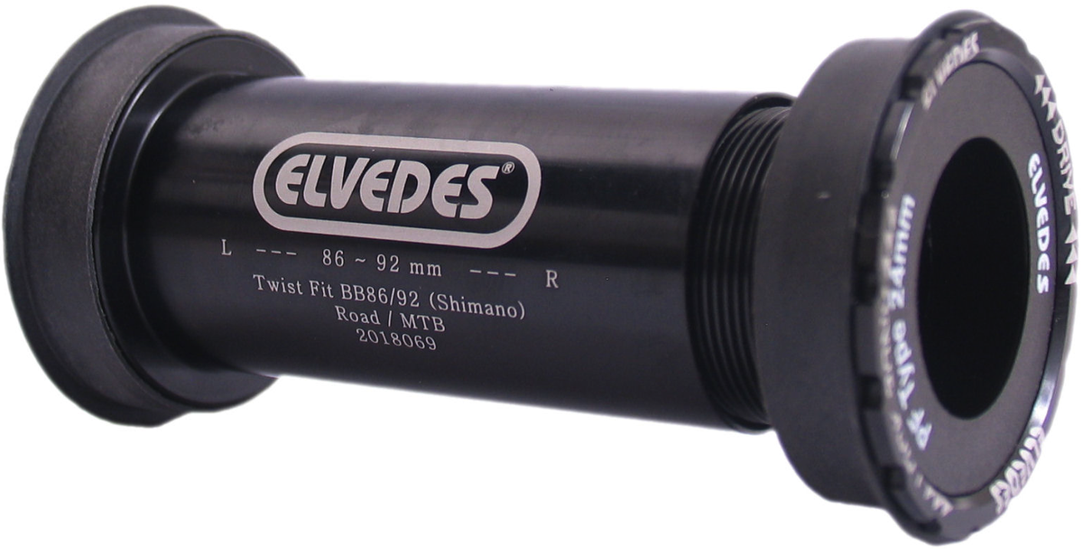 Boîtier de pédalier Elvedes BB86/92 Shimano