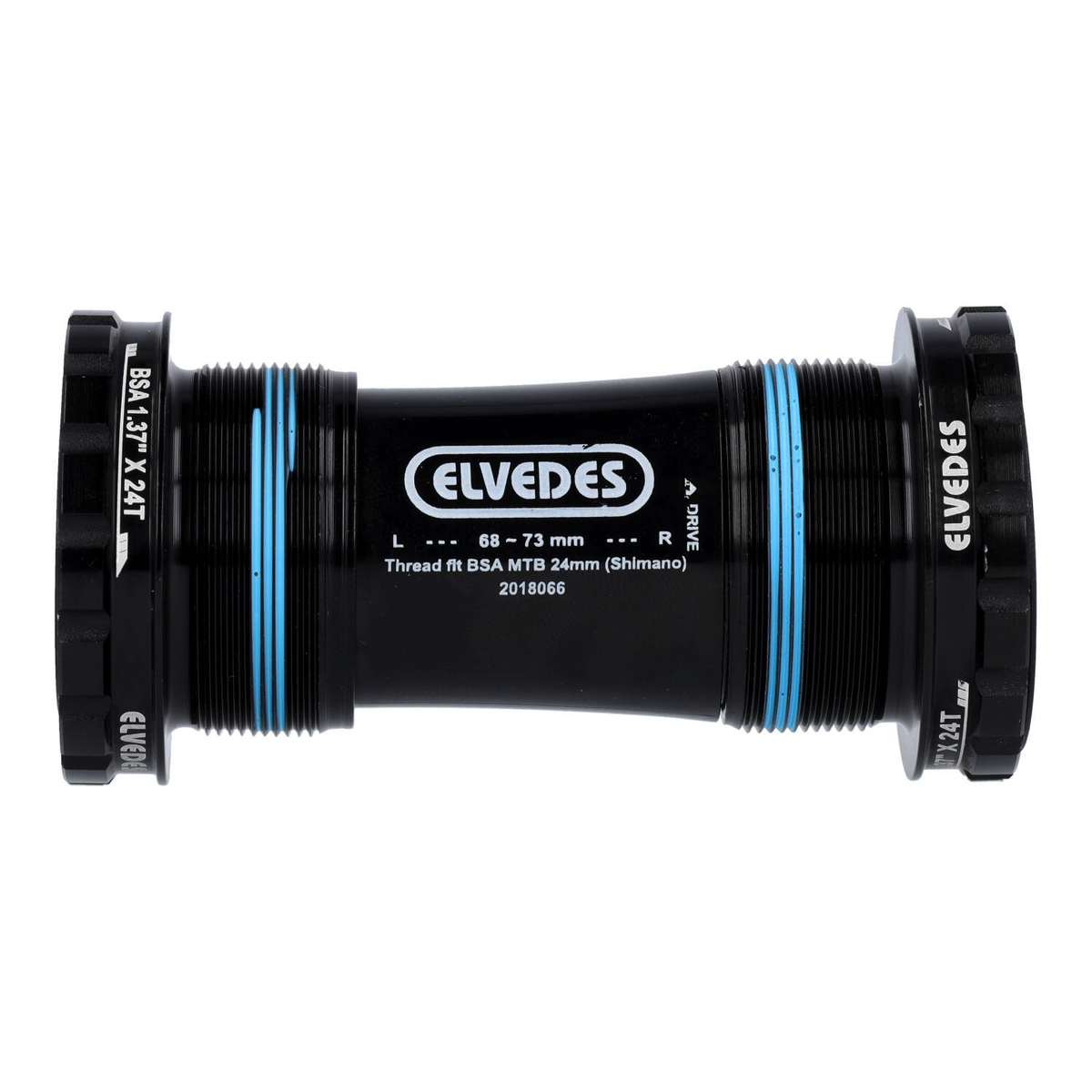Boîtier de pédalier Elvedes BSA mtb 24mm (shimano)