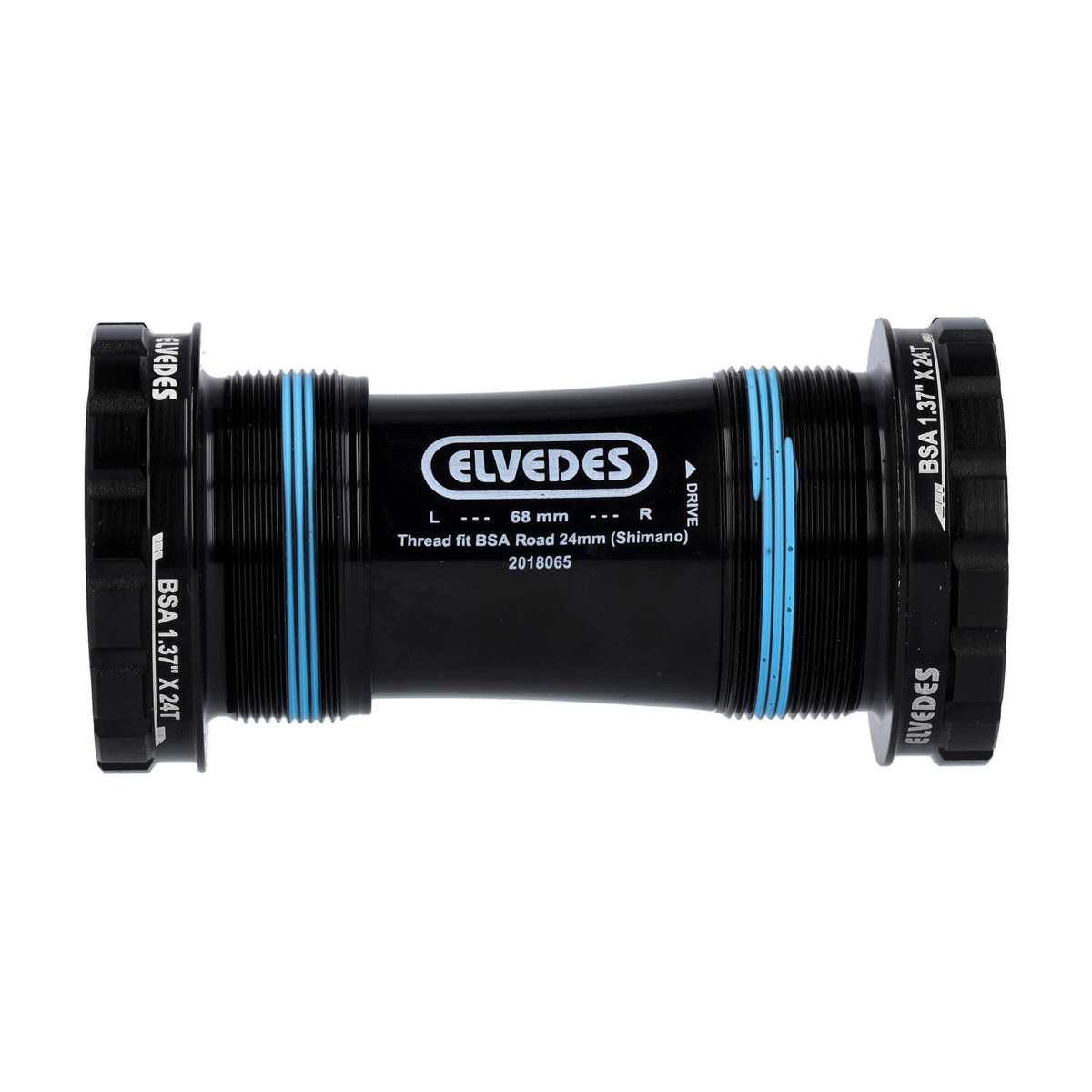 Boîtier de pédalier Elvedes BSA route 24mm (shimano)