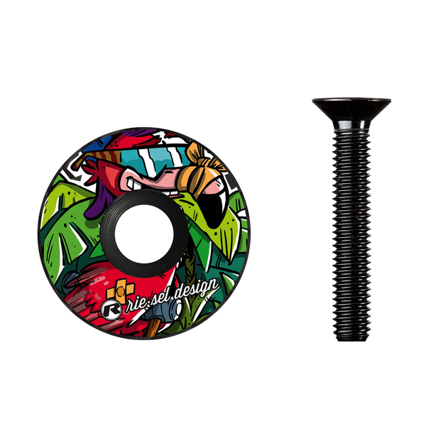 Bouchon de direction Riesel Design STEM:CAP flowmingo