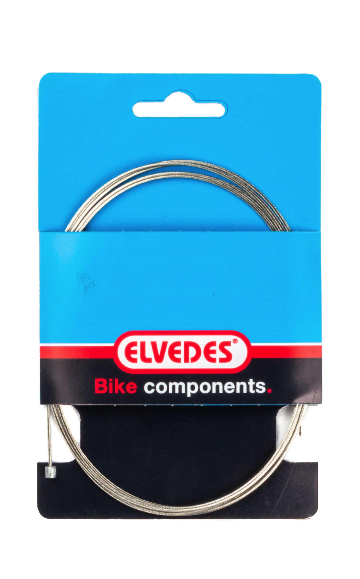 Câble de transmission 5000mm 1x19 fils inox Elvedes Ø1,1mm avec tête N Ø4x4