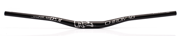 Cintre Chromag Fubars OSX LTD noir/argent 31.8mm, rise 25mm, 800mm
