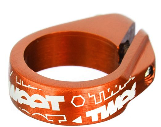 Collier de selle Spank Tweet-Tweet 29.8mm orange