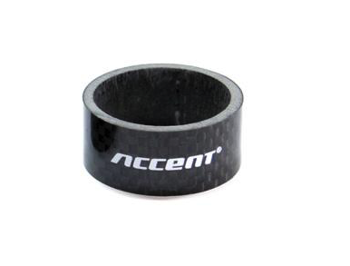 Entretoise Accent Carbon 1"⅛ 15mm noir