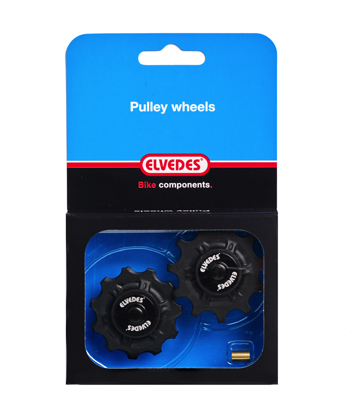 Galets de dérailleur 2 x 11 dents roulements annulaires + Elvedes Spacers