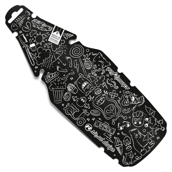 Garde-boue arrière enfant Riesel Design SCHMUTZ:FINK doodle