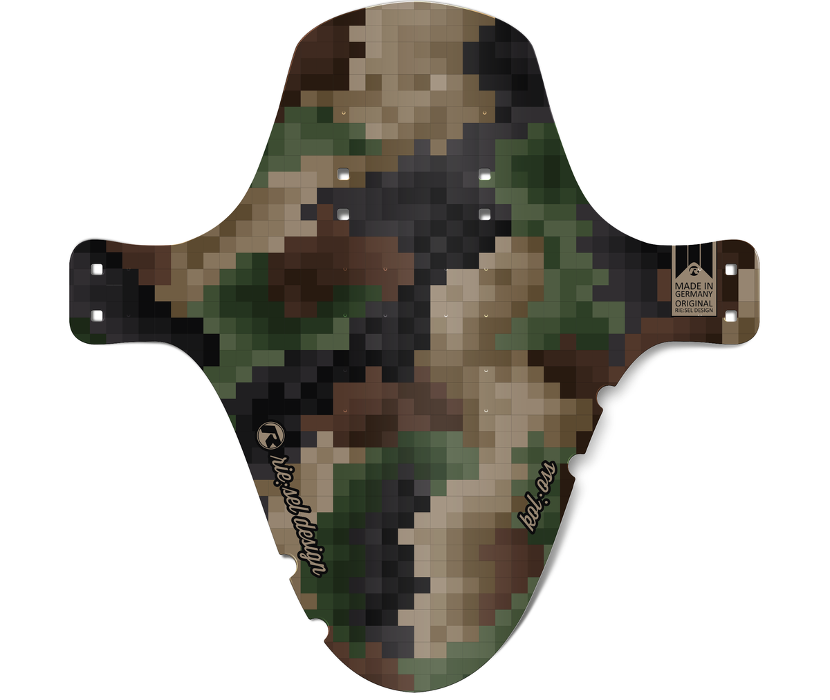 Garde-boue avant Riesel Design KOL:OSS pixel camo