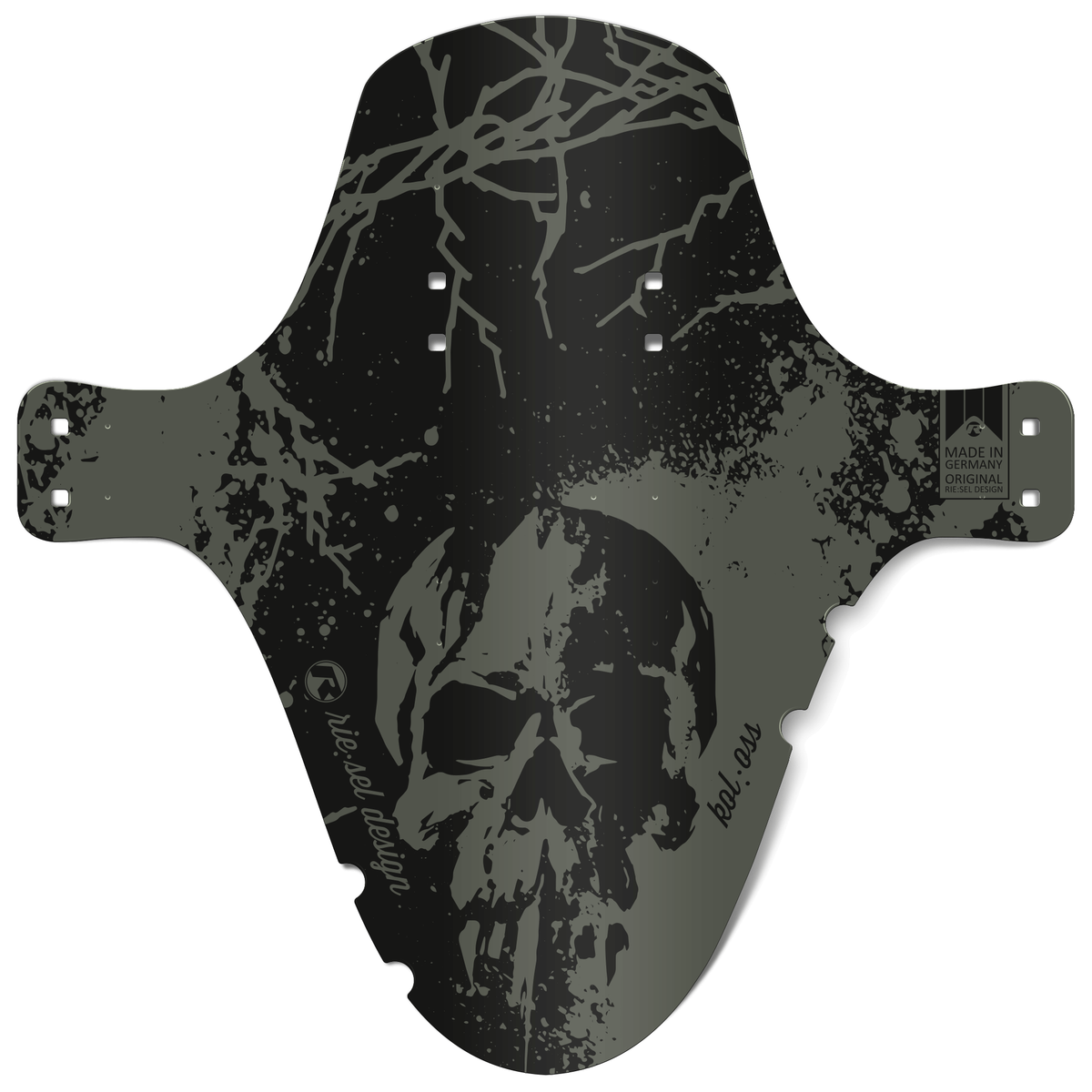 Garde-boue avant Riesel Design KOL:OSS skull