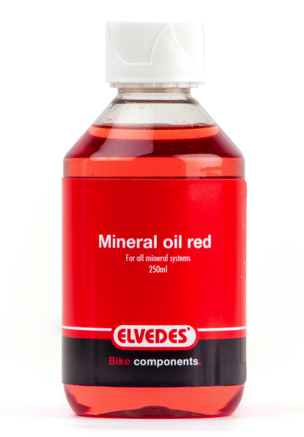 Huile minérale rouge Elvedes pour Mineral Systems 250ml