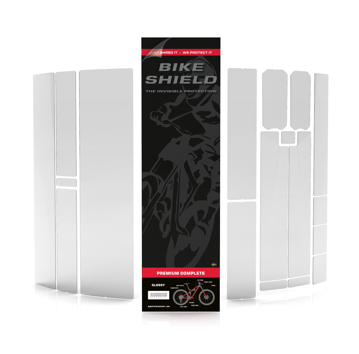 Kit film de protection BikeShield Premium complete Mat