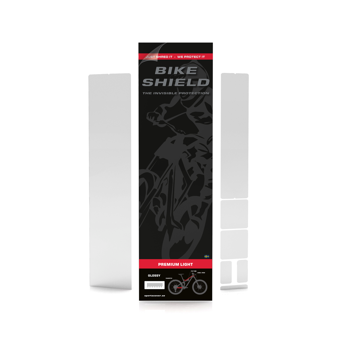 Kit film de protection BikeShield Premium Light Mat