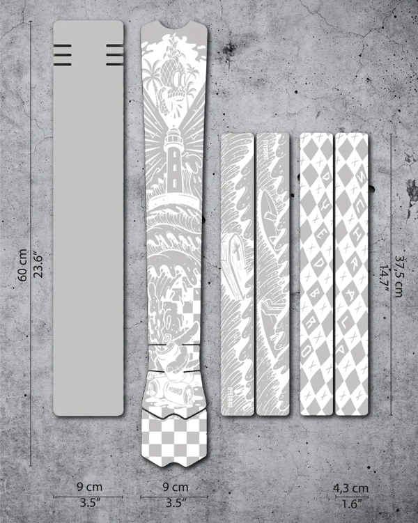Kit film de protection cadre DYEDBRO NEO Surfs Up Gloss