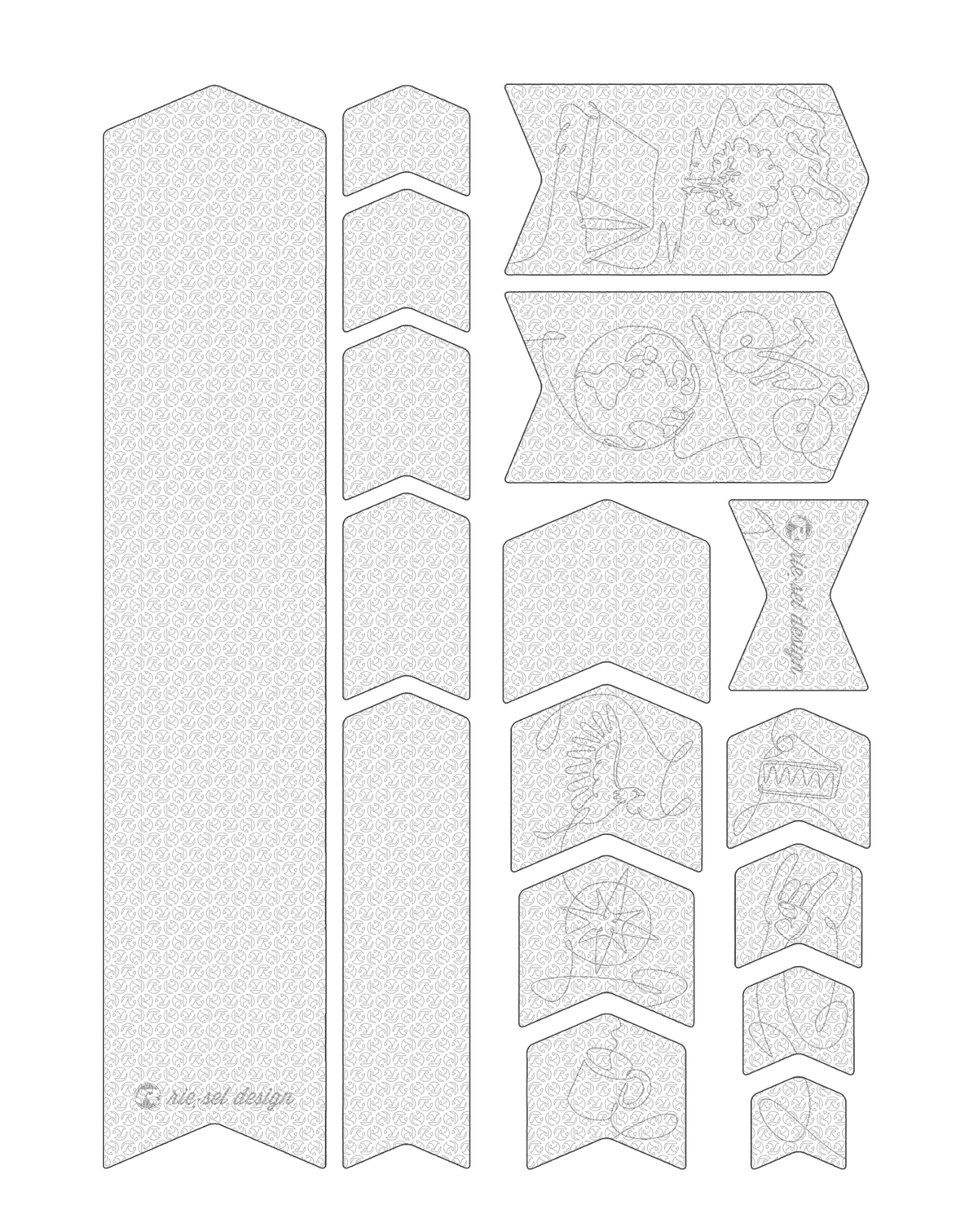 Kit film de protection Riesel Design FRAME:GUARD cadre journey
