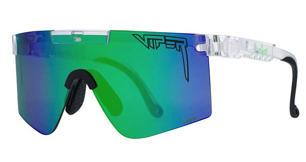 Lunettes de soleil Pit Viper The Bio Clear Original Narrow HDPV Polarized Blue-Green