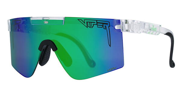 Lunettes de soleil Pit Viper The Bio Clear Original Wide HDPV Polarized Blue-Green