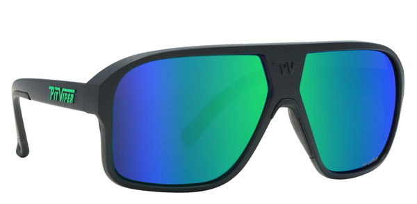 Lunettes de soleil Pit Viper The Exec flight optics polarized blue-green