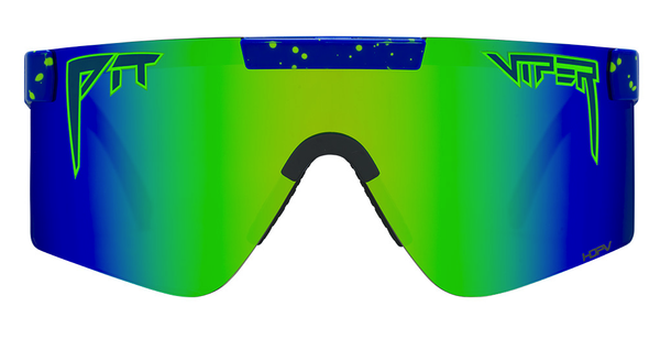 Lunettes de soleil Pit Viper The Leonardo Original Narrow HDPV Polarized Blue-Green