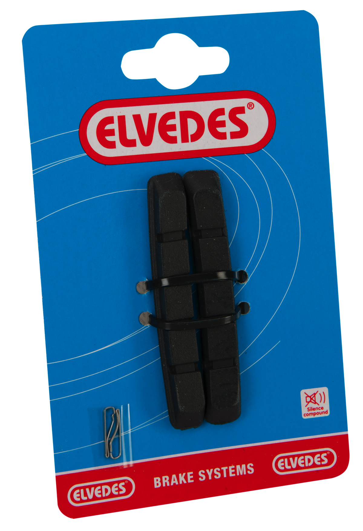 Paire de patins de remplacement Elvedes V-type 72mm