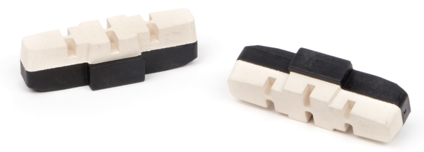 Paire de patins de remplacement White Elvedes Compound pour Magura HS11/HS33