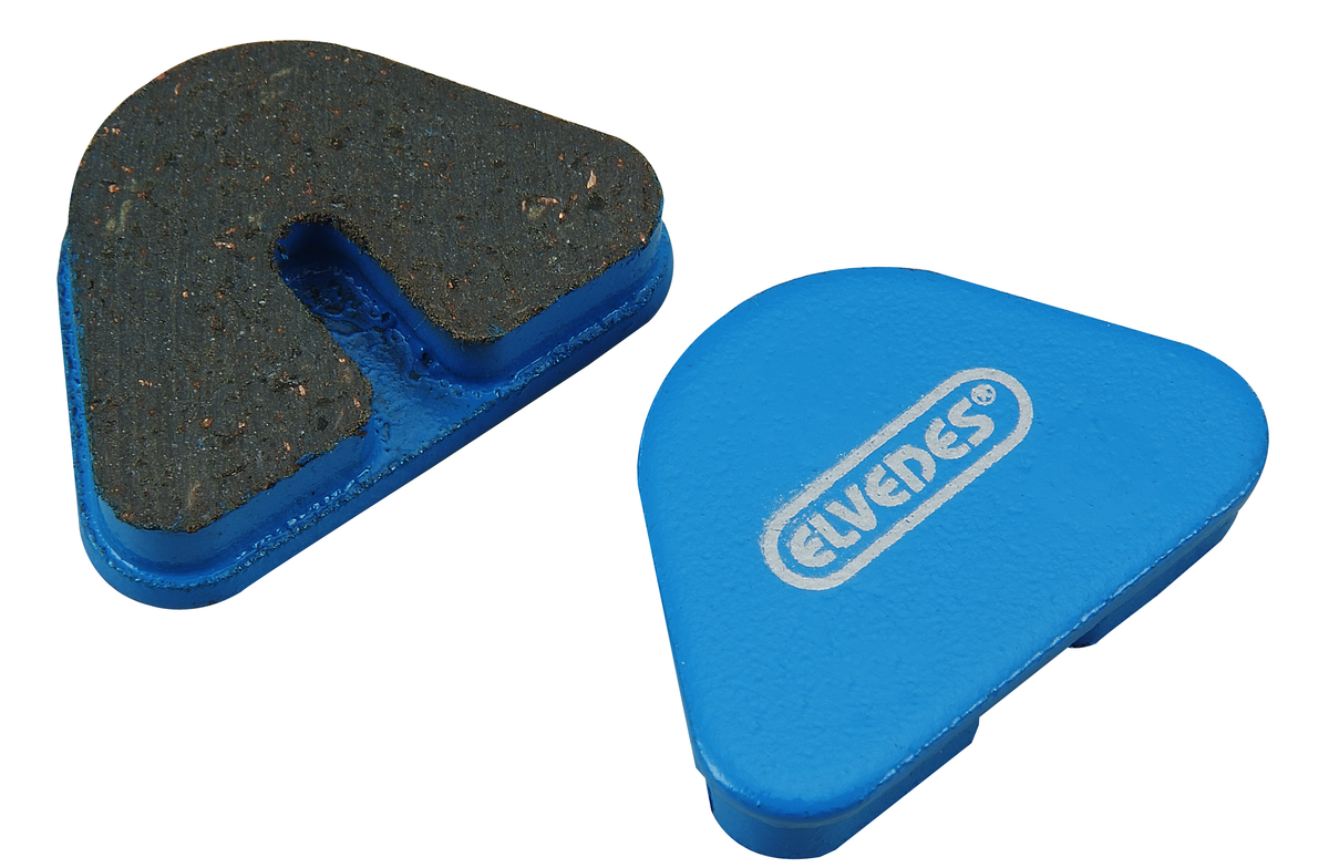 Paire de plaquettes de frein organic Elvedes pour Diatech Twincam