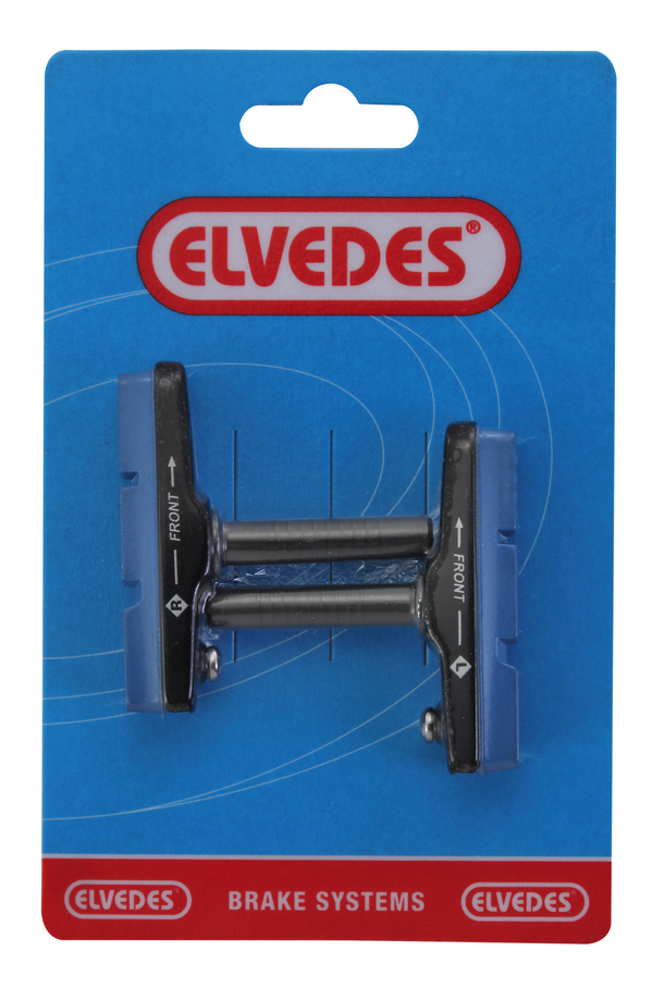 Paire de porte patin cantilever 55mm aluminium Elvedes