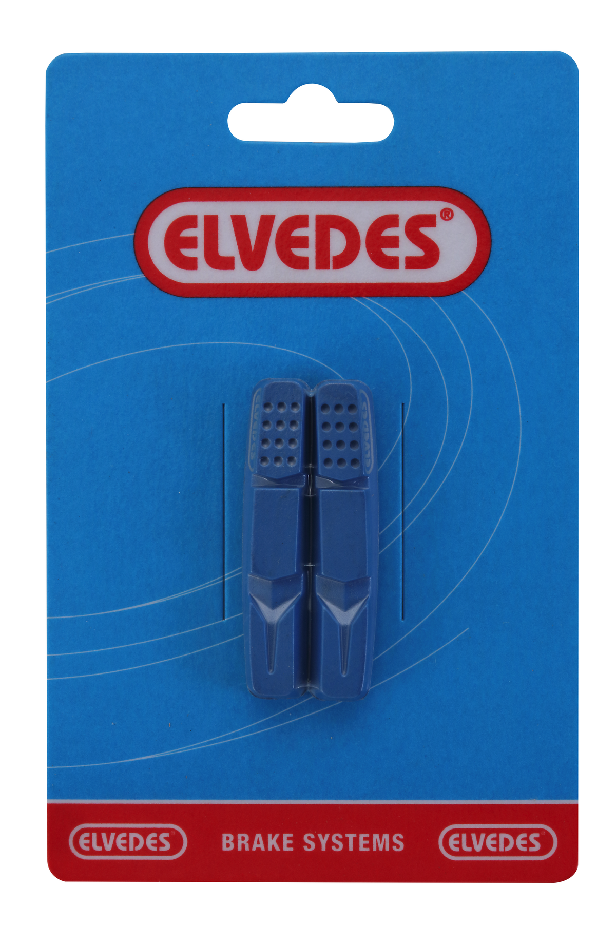 Paire Elvedes Cantilever recharges pour patins de frein pour jante 55mm pour Wet and D
